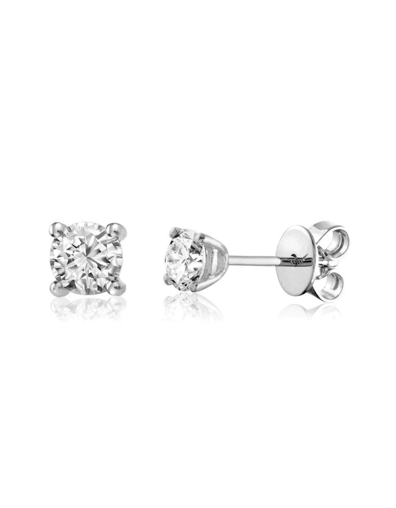 Boucles D'oreilles diamants