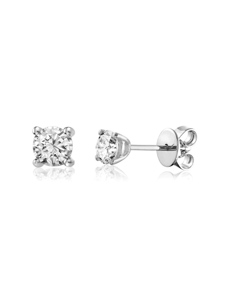 Boucles D'oreilles diamants