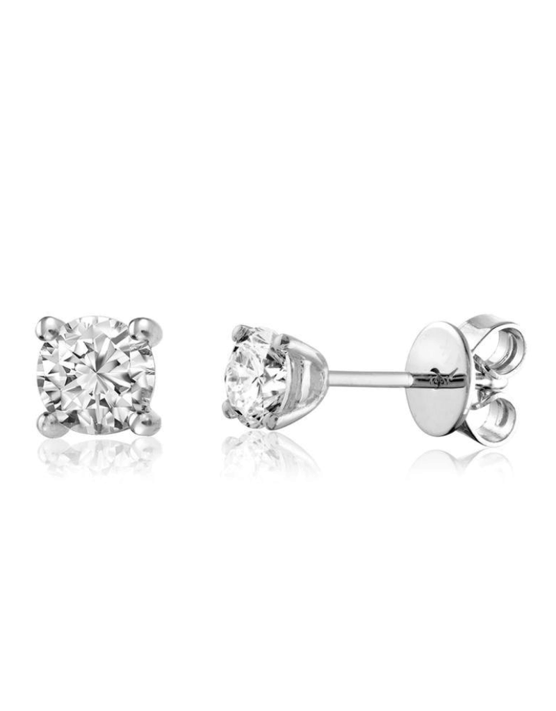 Boucles D'oreilles diamants