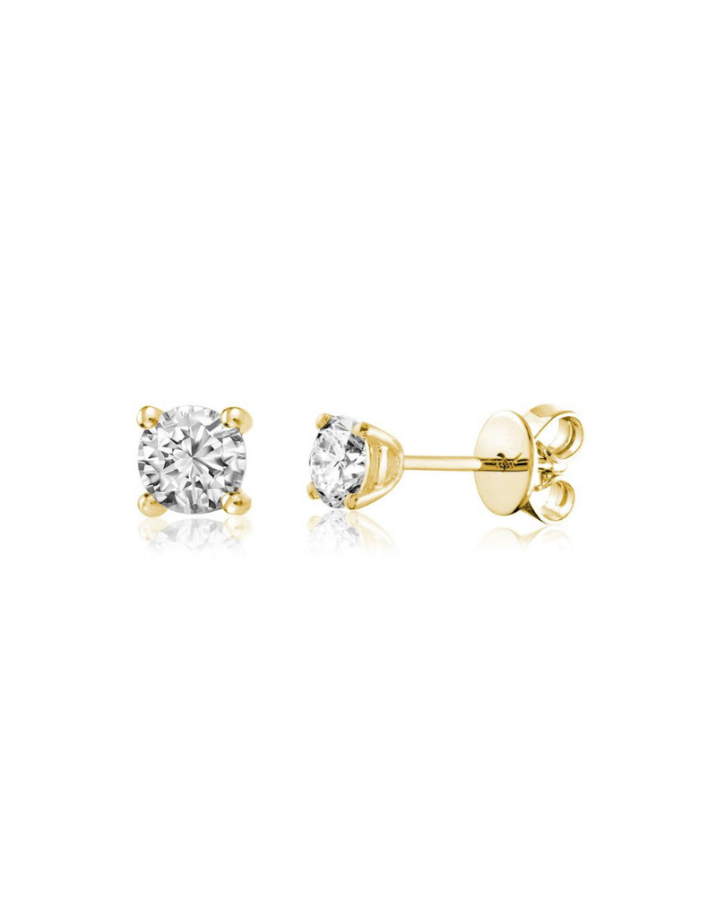 Boucles D'oreilles diamants