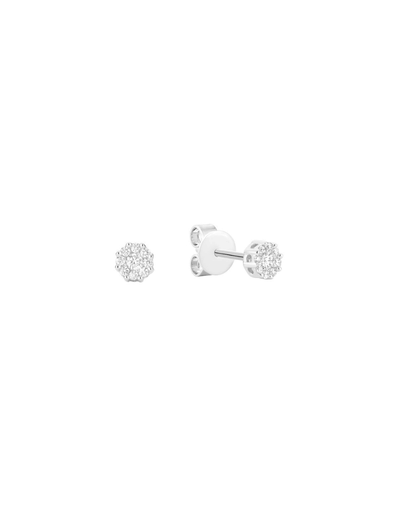 Boucles D'oreilles Diamants