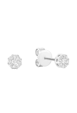 Boucles D'oreilles Diamants