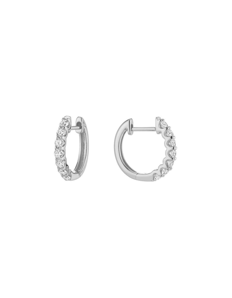 Boucles D'oreilles Diamants