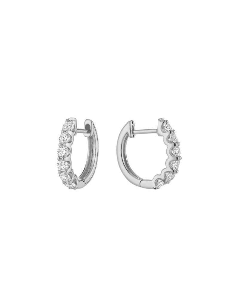 Boucles D'oreilles Diamants