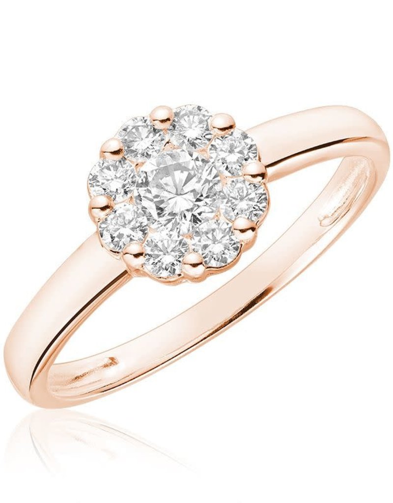 Ladies Diamond Ring 10k