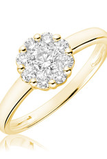 Ladies Diamond Ring 10k