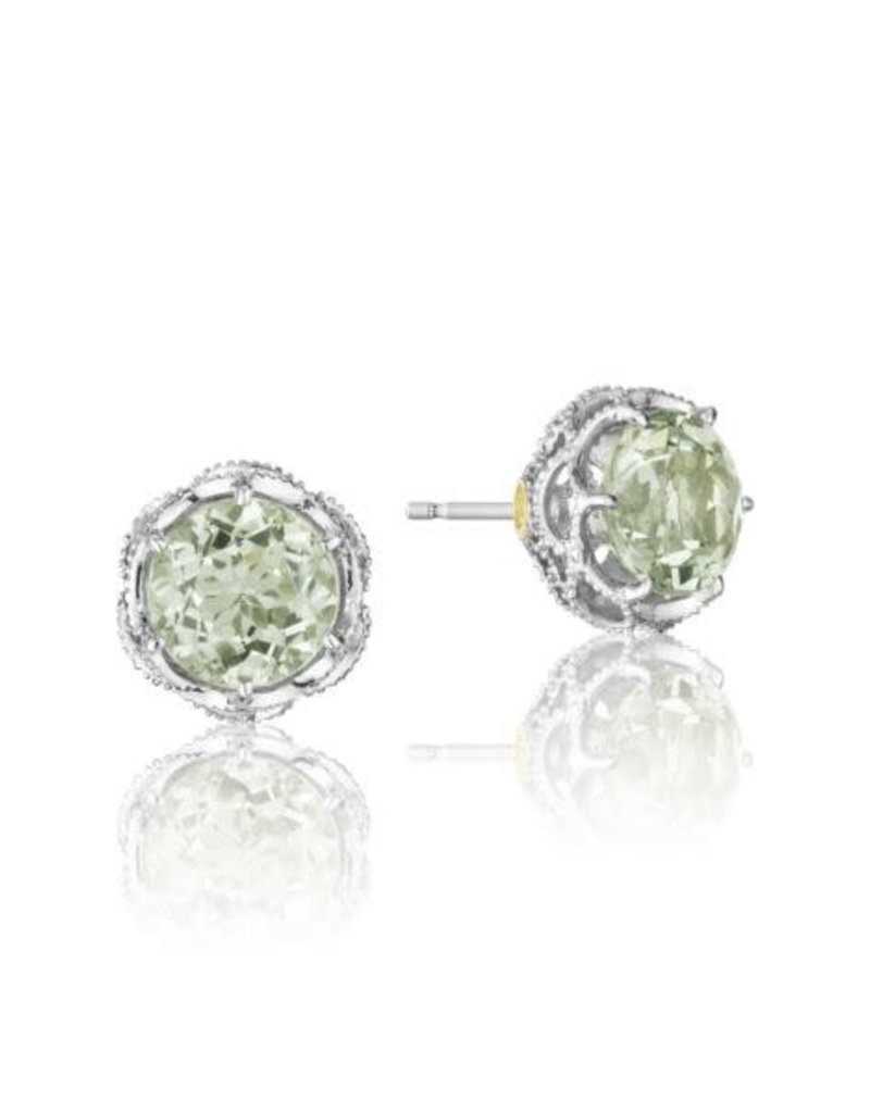 Tacori Prasiolite Stud earrings