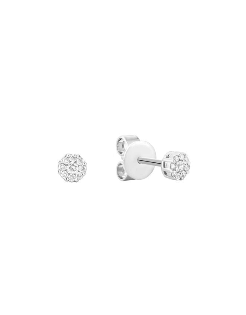 Boucles D'oreilles Diamants