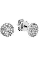 Diamond stud earrings