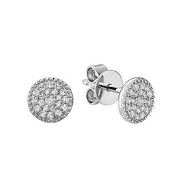 Diamond stud earrings