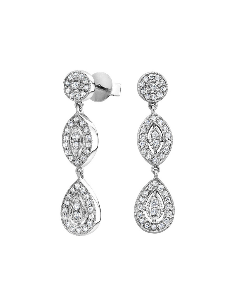 Diamond earrings