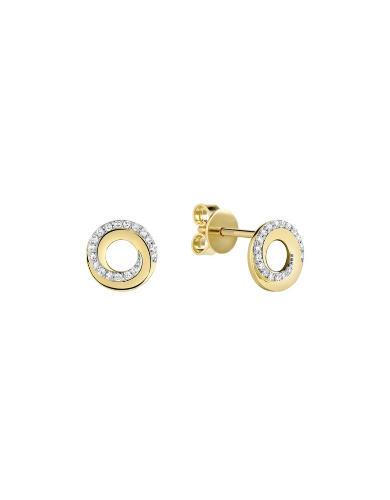 Boucles D'oreilles Diamants