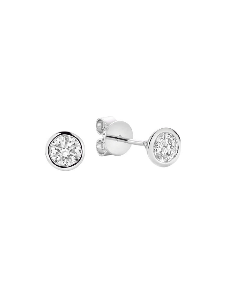 Boucles D'oreilles Diamants