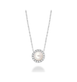 Pearl Diamond pendant