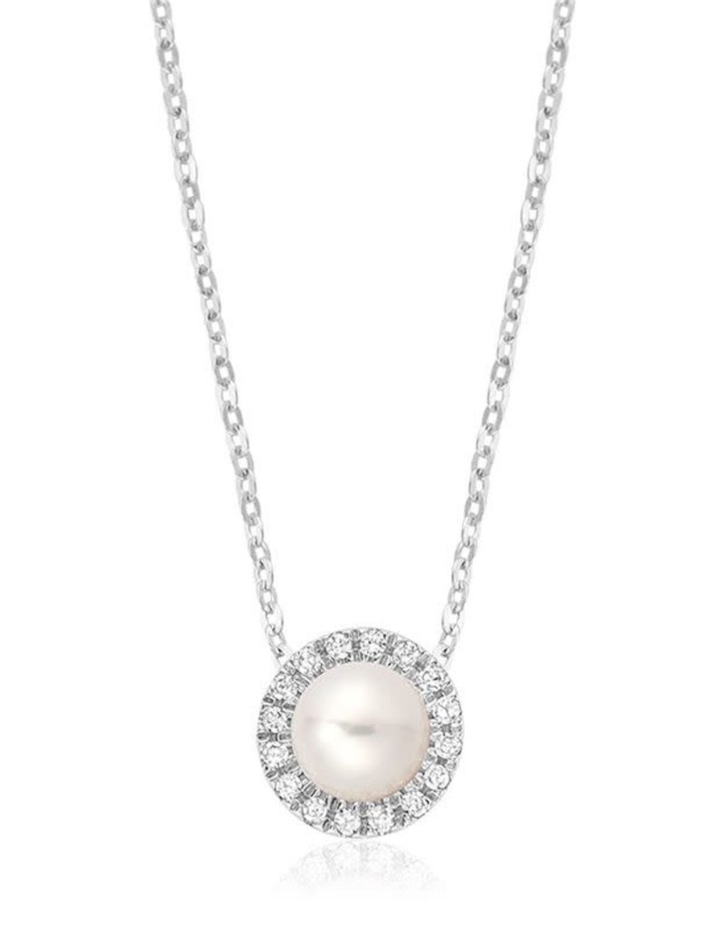 Perle diamond pendant