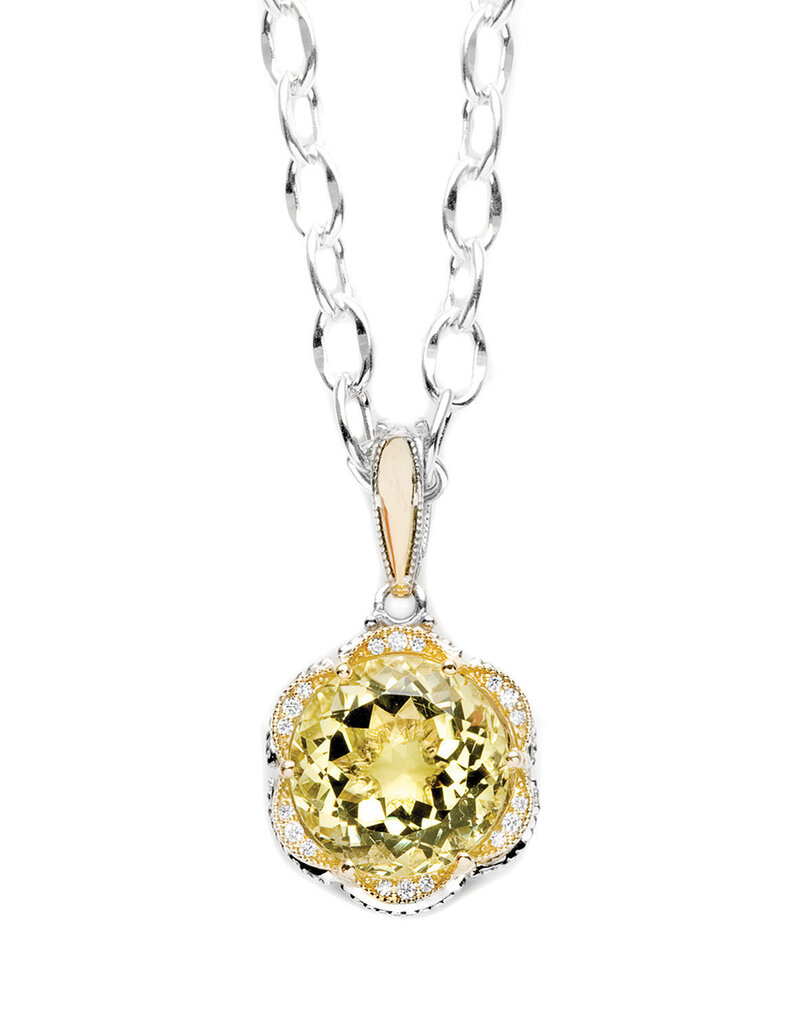 Tacori Diamond and Gem pendant