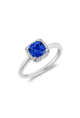 Gemstone & Diamond ring