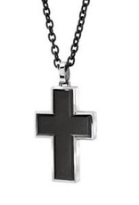 Italgem Steel Pendentif Croix