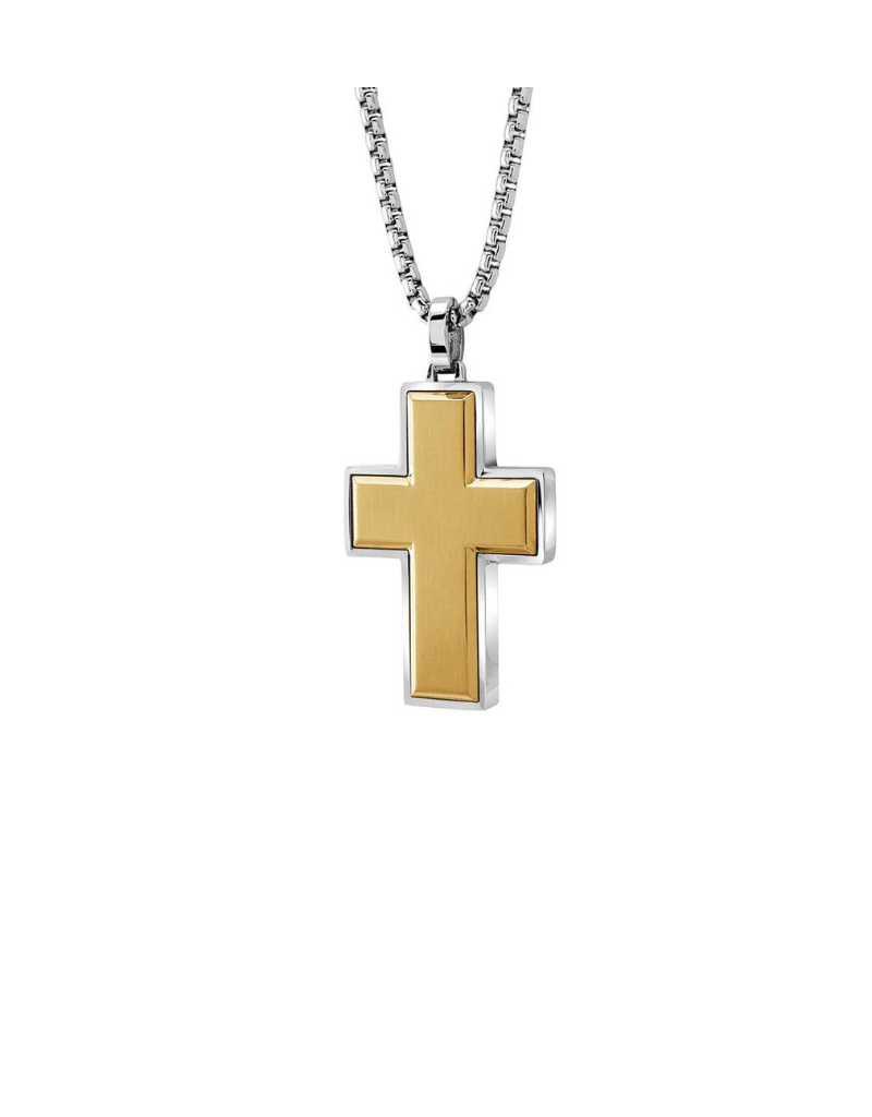 Italgem Steel Pendentif Croix