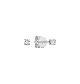 Diamond stud earrings