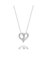 Diamond heart pendant