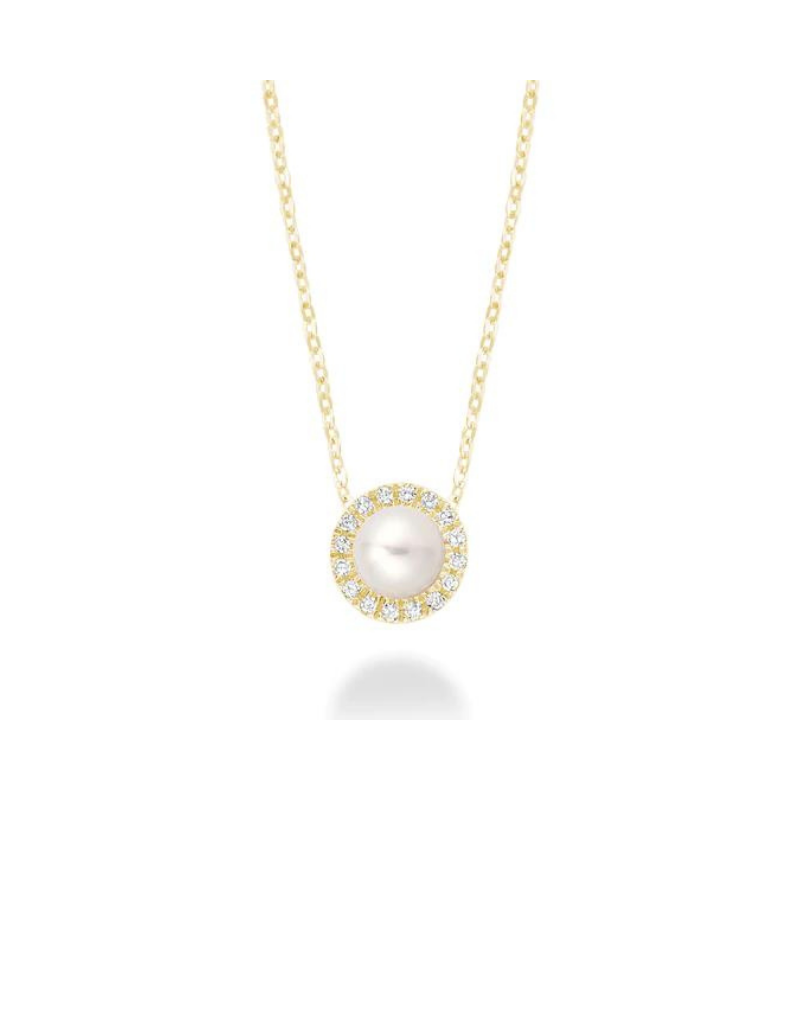 Pearl Diamond pendant