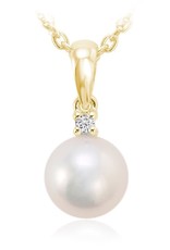 Pearl Diamond pendant