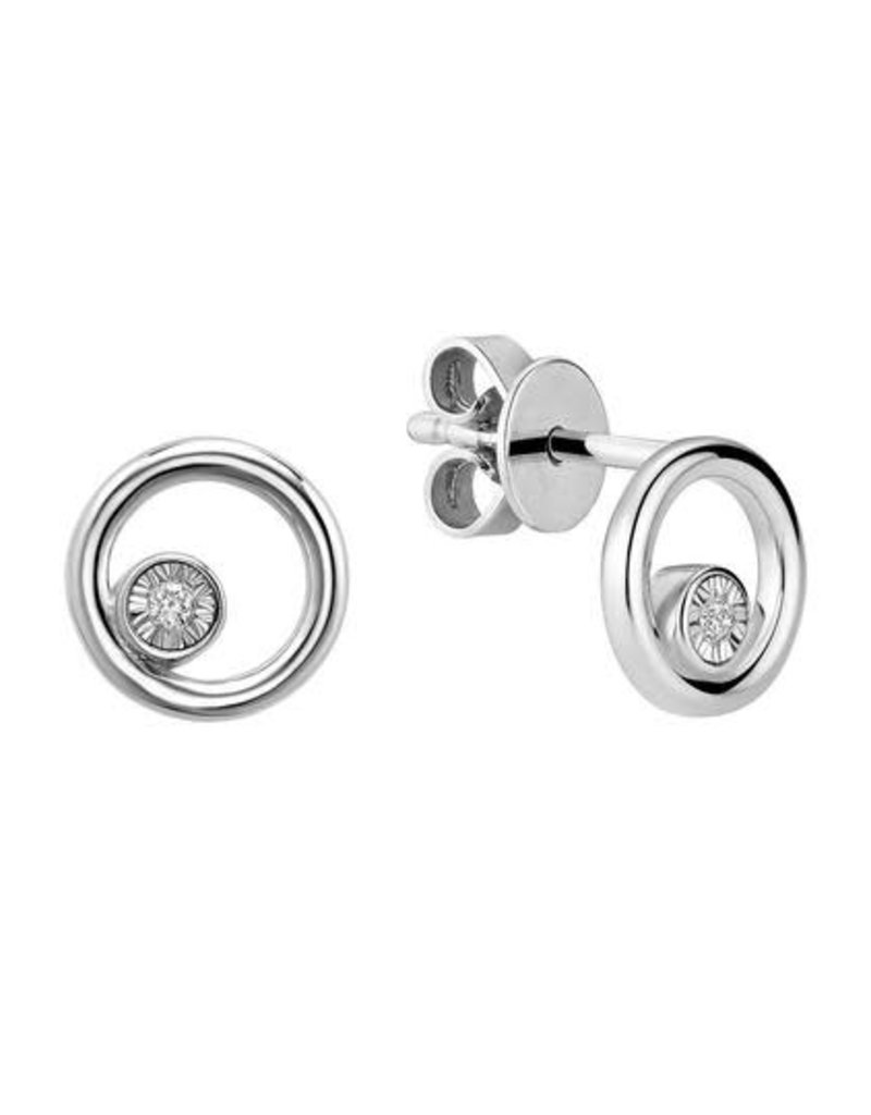 Boucles D'oreilles Diamants