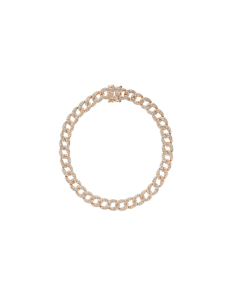 Bracelet diamant  Miami cubain