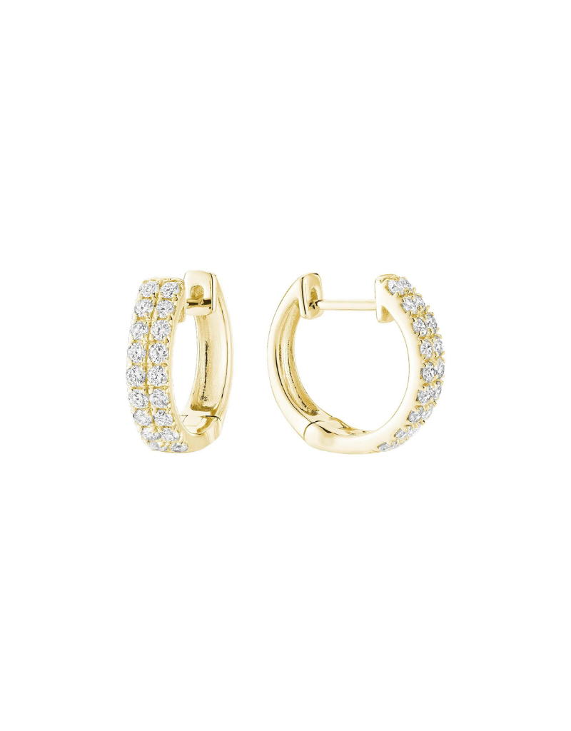 Boucle d'oreilles diamants