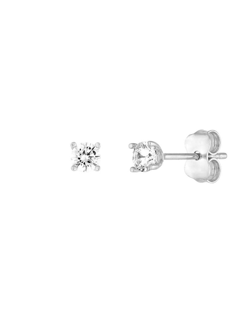 Midas Boucle d'oreilles fixes zirconia 14k or jaune 5.3mm TM020921-14Y