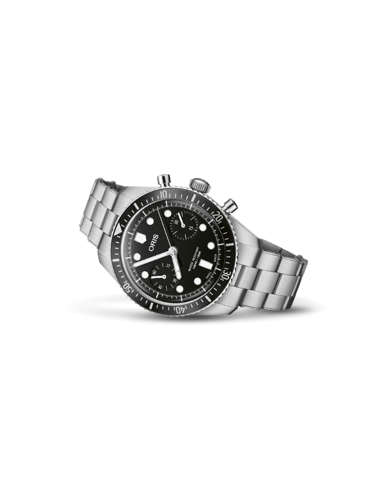 Oris Oris Diver Sixty-five Chrono mouvement automatique boitier 40mm fond noir