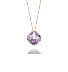 Semi Precious diamond pendant