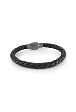 Italgem Steel Bracelet  acier inoxydable et cuir