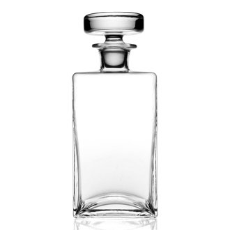 William Yeoward Crystal Lillian Square Decanter Plain