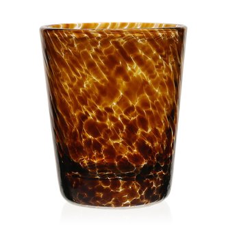William Yeoward Crystal Vanessa Tumbler  Old Fashion - Tortoise