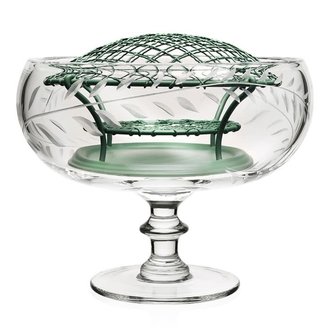 William Yeoward Crystal Jasmine Footed Rose Bowl