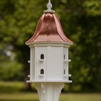 14" Songbird House Round -2 Plain Portal - Bell