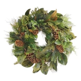Montana Wood Wreath 26"
