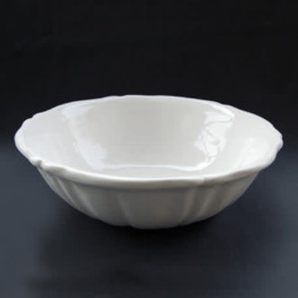 Bourg Joly Malicorne Salad Bowl Louis XV 12.5"