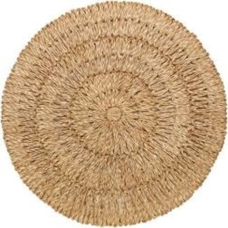 Straw Loop Natural 16"  Placemat