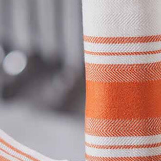 Busatti Napkin Fragole - Orange - Set of 4