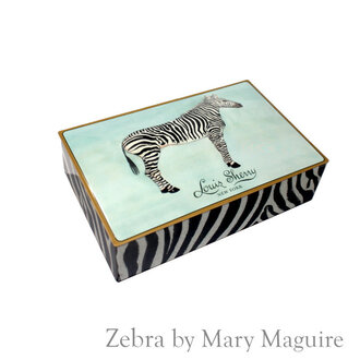 Louis Sherry Chocolate Mary Maguire Zebra - 12 piece