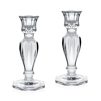 William Yeoward Crystal Mimi Candle Sticks -Pair