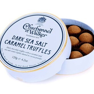 Charbonnel et Walker Dark Chocolate Sea Salt Caramel Truffle 120g