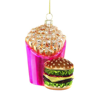 Burger and Fries Ornament