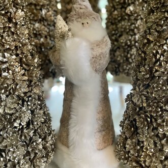 Santa - Small (Oatmeal Fur)