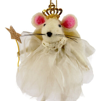 Angel Mouse Orn