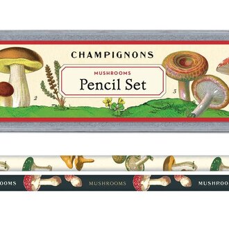 Cavallini Papers Mushrooms Pencil Set