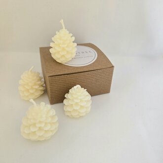 Greentree Home Wee Cones - S/4 -Cream